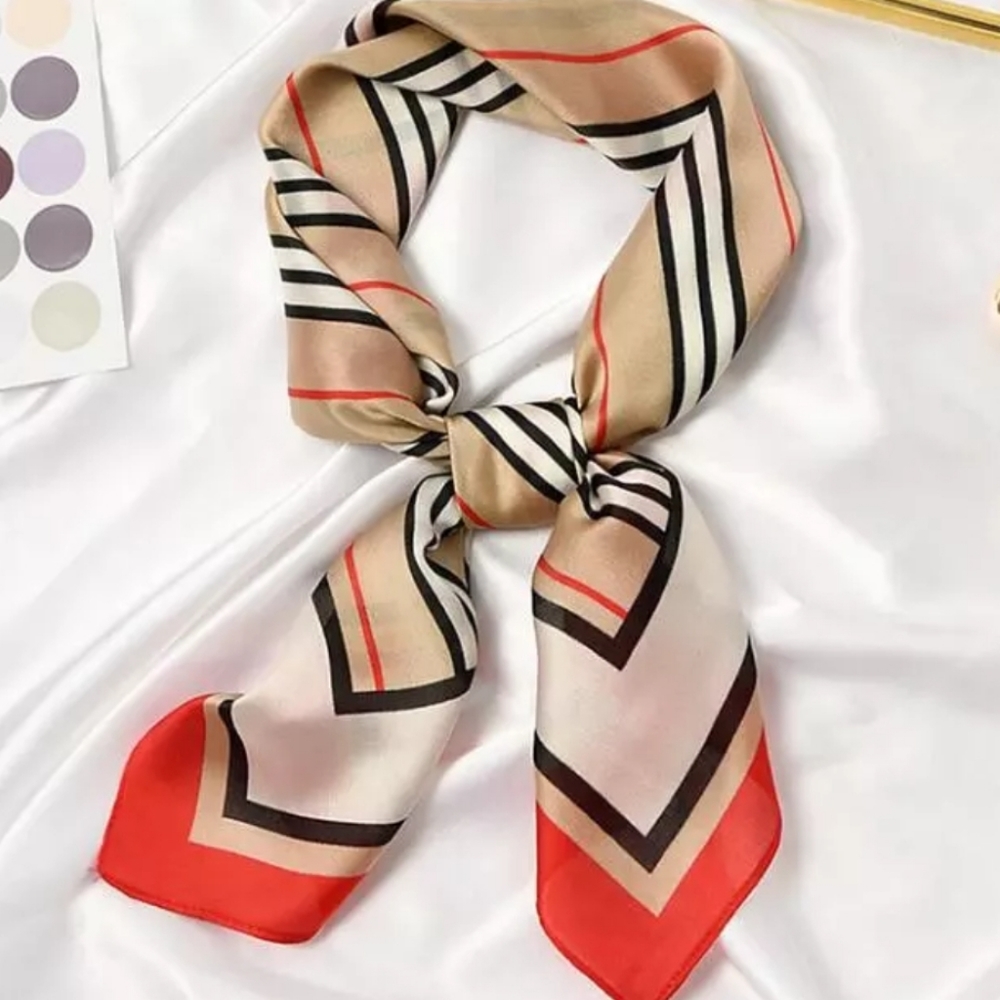 Large Silky Scarf For Head Neck Hair Bag 28x28